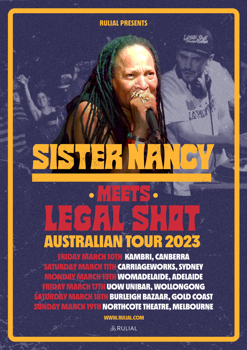 SISTER NANCY AUSTRALIA TOUR 2023